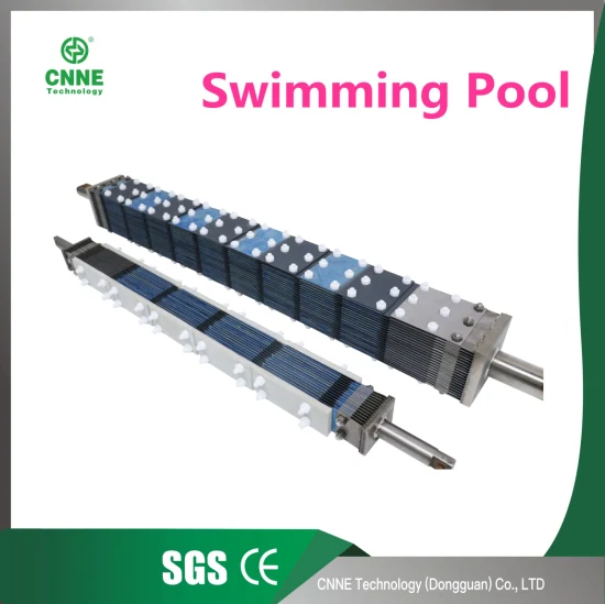 スイミングプールの水処理用に専門的に製造されたチタン陽極